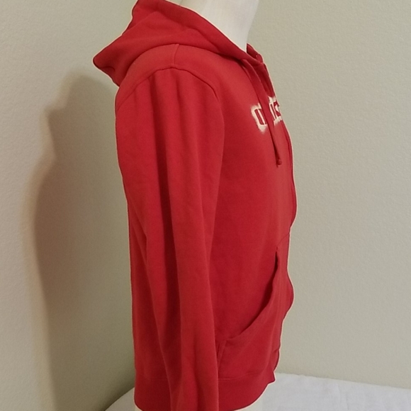 Oakley Hooded Full Front Zip Sweatshirt Jacket - Picture 11 of 11